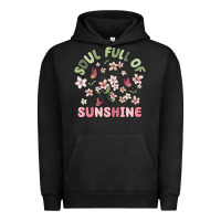 Pigment Black soul full of sunshine Urban Hoodie - MaliasSmallBusiness