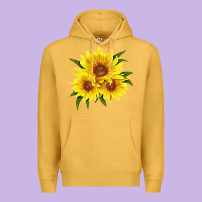 Maximillian Perennial Sunflower Premium Hoodie Designed By Lillyallendesigns