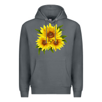 Rock maximillian perennial sunflower Premium Hoodie - LillyAllenDesigns