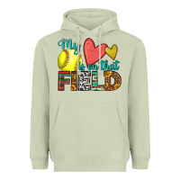 Matcha my heart is on that field softball Heavyweight Hoodie - HRA Design Shop