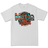 Dove Grey mama vibes Premium Tee - RacoonDesign