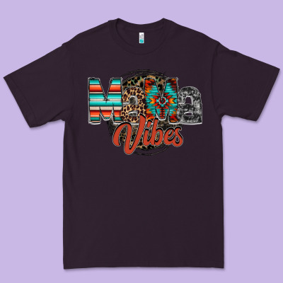 Mama Vibes Premium Tee Designed By Racoondesign