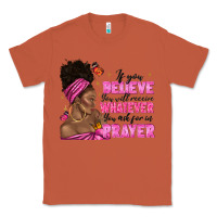 Copper afro woman bun and religion faith prayer Classic Tee - texasbilliewilder