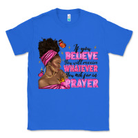 True Royal afro woman bun and religion faith prayer Classic Tee - texasbilliewilder