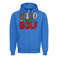 True Royal wild about golf Zipper Hoodie - Zillion Design Studio