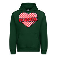 Forest Green valentine mama Urban Hoodie - MaliasSmallBusiness