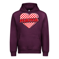 Mauve Wine valentine mama Urban Hoodie - MaliasSmallBusiness