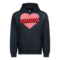 Navy valentine mama Urban Hoodie - MaliasSmallBusiness