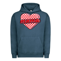 Pigment Midnight Navy valentine mama Urban Hoodie - MaliasSmallBusiness