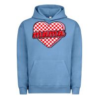 Pigment Pebble Blue valentine mama Urban Hoodie - MaliasSmallBusiness