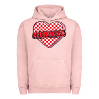 Pigment Salmon valentine mama Urban Hoodie - MaliasSmallBusiness