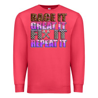 Cardinal race ıt great ıt fıx ıt repeat ıt Premium Sweatshirt - AdoDesignShop