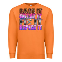 Carrot race ıt great ıt fıx ıt repeat ıt Premium Sweatshirt - AdoDesignShop