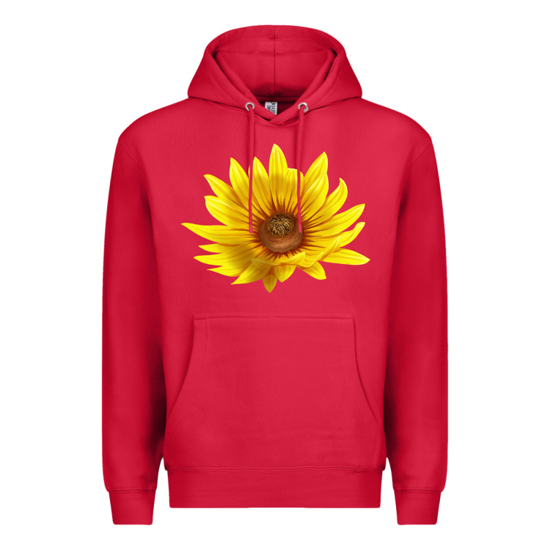 Maximillian Perennial Sunflower Premium Hoodie by LillyAllenDesigns | Teevron