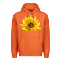 Carrot Maximillian Perennial Sunflower Premium Hoodie - LillyAllenDesigns