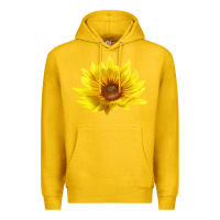 Lemon Maximillian Perennial Sunflower Premium Hoodie - LillyAllenDesigns