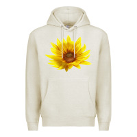 Oatmeal Heather Maximillian Perennial Sunflower Premium Hoodie - LillyAllenDesigns