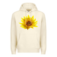 Sandshell Maximillian Perennial Sunflower Premium Hoodie - LillyAllenDesigns