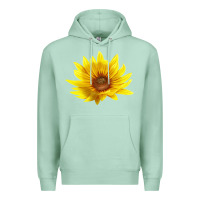 Seafoam Maximillian Perennial Sunflower Premium Hoodie - LillyAllenDesigns