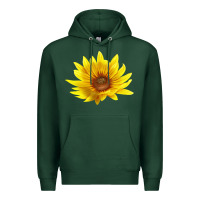 Sports Green Maximillian Perennial Sunflower Premium Hoodie - LillyAllenDesigns