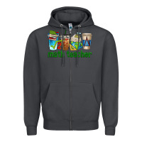 Smoke math teacher coffee cups Zipper Hoodie - texasbilliewilder