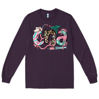 Plum floral cna certified nursing assistant Long Sleeve Tee - RanaPortraitStore
