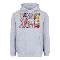 Heather Grey my class is full of sweet hearts Heavyweight Hoodie - RacoonDesign