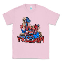 Bubblegum Pink freedom rock hand Classic Tee - Zillion Design Studio