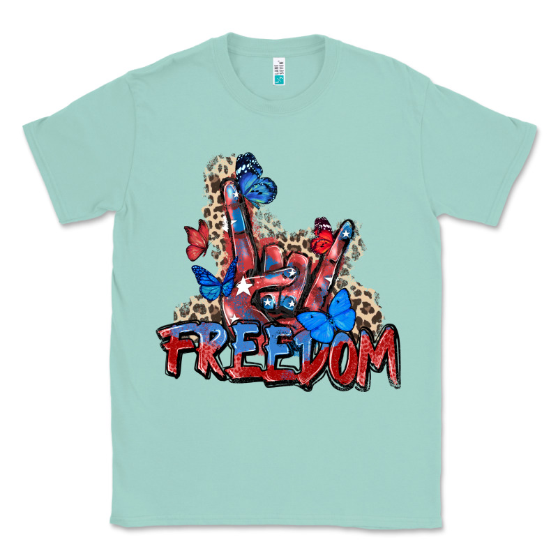 Freedom Rock Hand Classic Tee by Zillion Design Studio | Teevron