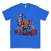 True Royal freedom rock hand Classic Tee - Zillion Design Studio