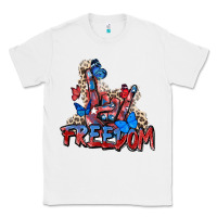 White freedom rock hand Classic Tee - Zillion Design Studio