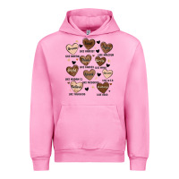 Fuchsia Pink black history month hearts Urban Hoodie - MaliasSmallBusiness