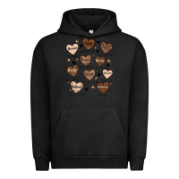 Pigment Black black history month hearts Urban Hoodie - MaliasSmallBusiness