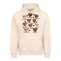 Sandshell black history month hearts Urban Hoodie - MaliasSmallBusiness