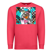 Cardinal race heart Premium Sweatshirt - AdoDesignShop
