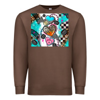 Chestnut race heart Premium Sweatshirt - AdoDesignShop