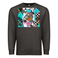 Smoke race heart Premium Sweatshirt - AdoDesignShop