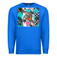 True Royal race heart Premium Sweatshirt - AdoDesignShop