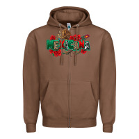 Chestnut mexicana Zipper Hoodie - texasbilliewilder