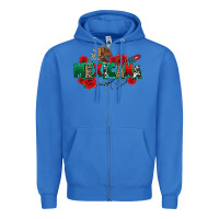 True Royal mexicana Zipper Hoodie - texasbilliewilder