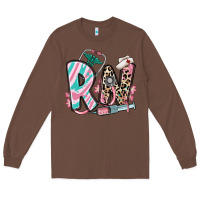 Chestnut floral rn registered nurse Long Sleeve Tee - RanaPortraitStore