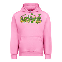 Fuchsia Pink st patricks love nurse Urban Hoodie - MaliasSmallBusiness