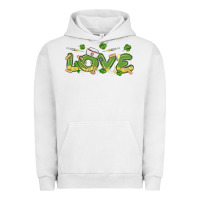 Pigment Lunar Rock st patricks love nurse Urban Hoodie - MaliasSmallBusiness
