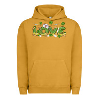 Pigment Peanut Butter st patricks love nurse Urban Hoodie - MaliasSmallBusiness