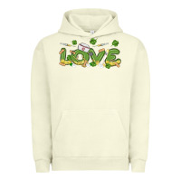 Pigment Pistachio st patricks love nurse Urban Hoodie - MaliasSmallBusiness