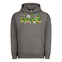 Pigment Tornado st patricks love nurse Urban Hoodie - MaliasSmallBusiness