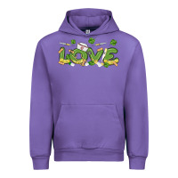 Tulip st patricks love nurse Urban Hoodie - MaliasSmallBusiness