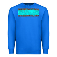 True Royal turquoise leopard Premium Sweatshirt - JahusDesignShop