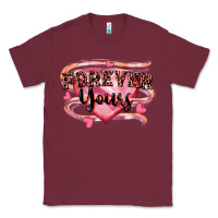 Burgundy forever yours Classic Tee - FaDigitalArtStudio