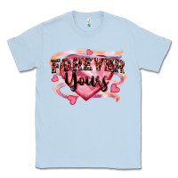 Dusty Blue forever yours Classic Tee - FaDigitalArtStudio
